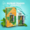 The ELFBAR TE6000 is the best vape in India. It is a sleek, new design that is an amazing improvement on the old vape pen / smoke puffs. Elfbar 6000 puffs