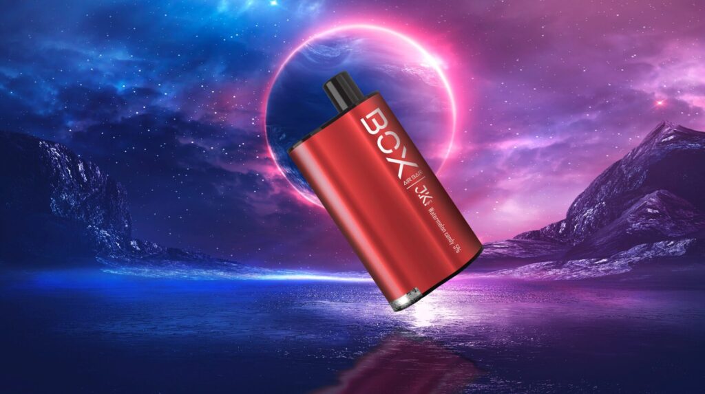 Flavor: The 5000 puff, Watermelon Ice Air Bar Box vape twists a sweet watermelon with a refreshing mint on exhale. Vapers that prefer lush ice vapes will enjoy 