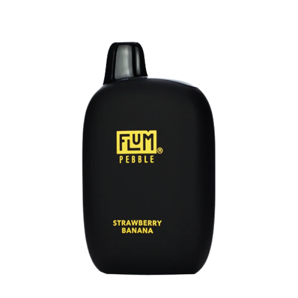 Strawberry Banana Flum Float 3000 the juiciest of strawberries is perfectly blended with a sweet and creamy banana flavor to a fun-filled vape.