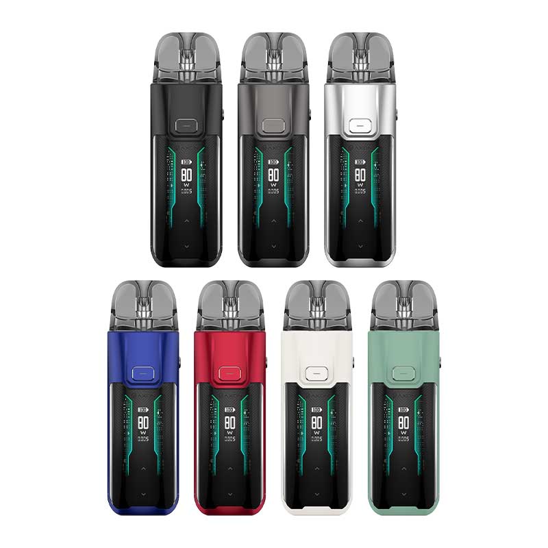 The Vaporesso LUXE XR Max Kit carries the innovative COREX heating technology, powered by a built-in a 2800mAh battery with Max 80W output and Type-C charging. DESCRIPTION Vaporesso Luxe XR Max Kit - ECIGONE LUXE XR Max Kit is the new Pod Mod in LUXE X family with 80W max power. With 2800mAh ultra-high density