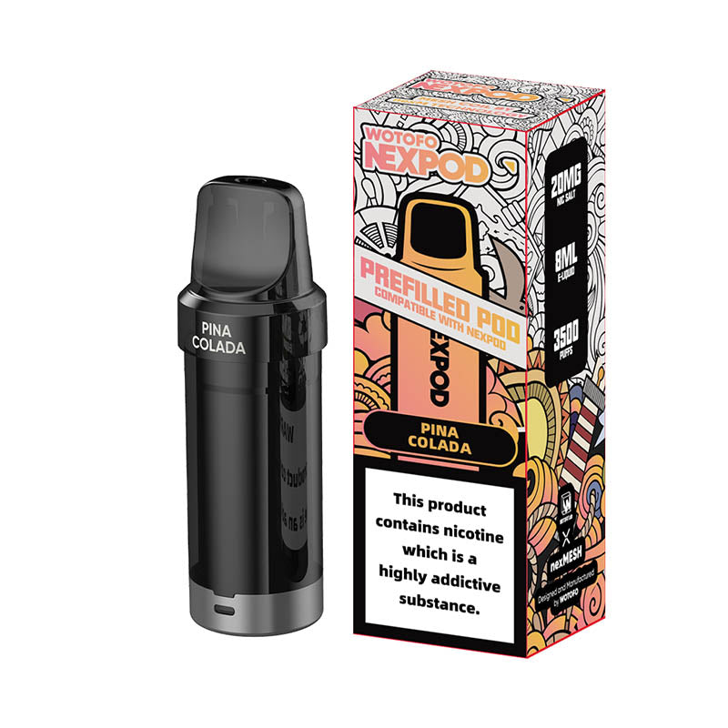 Introducing the WOTOFO nexPOD, a new “hybrid” vape that's both a pod vape and a disposable. In other words, it's a prefilled pod vape.