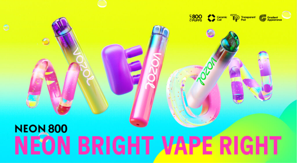 Dripbar Disposable Vape Neon Lime Ice · Buttonless operation – simply inhale · Fully charged 500mAh · 2ml capacity · Up to 600 puffs per device.