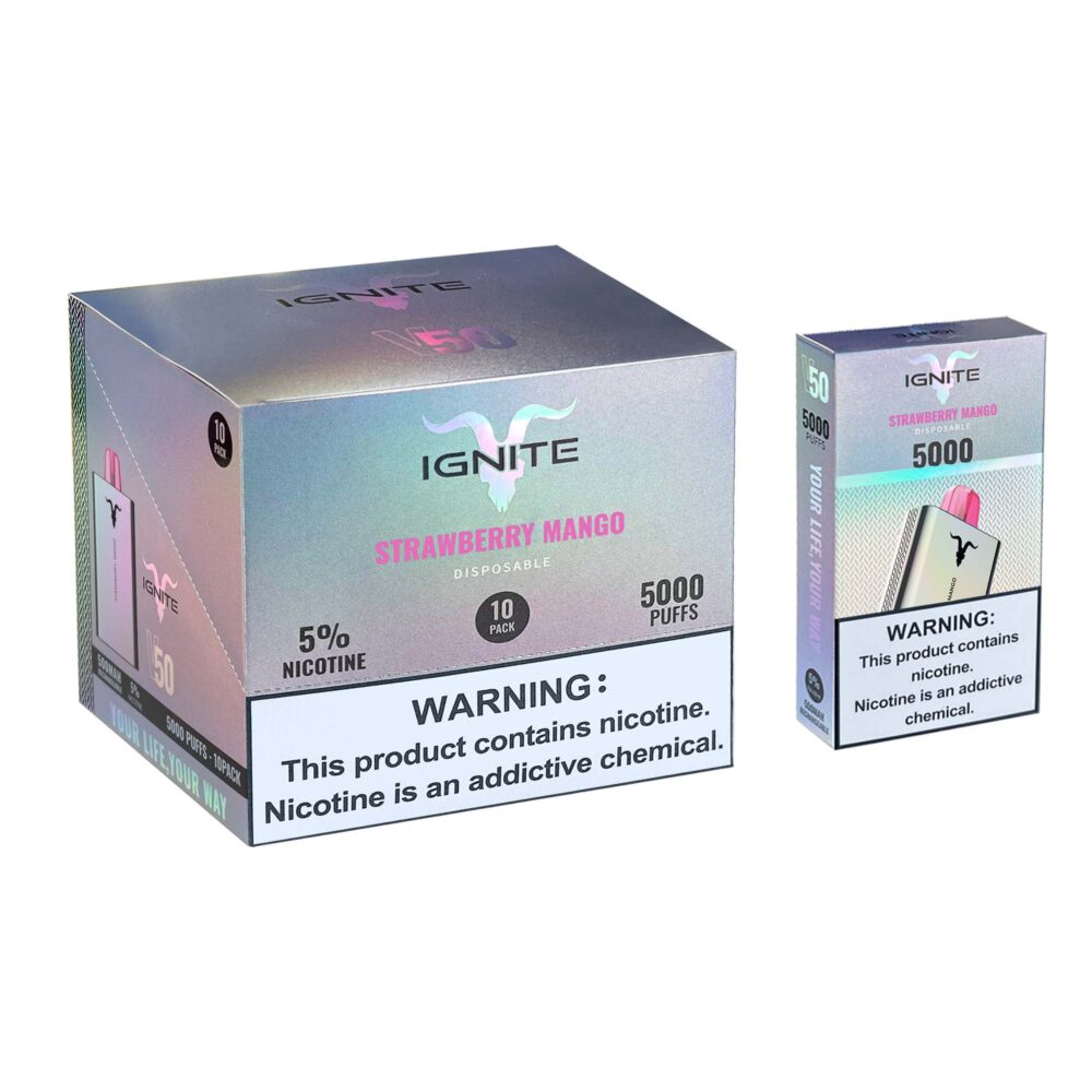 Buy Ignite vapes online as Ignite is a world-renowned vape brand that features high qualith and auto-draw technology. You can trust this brand foever.