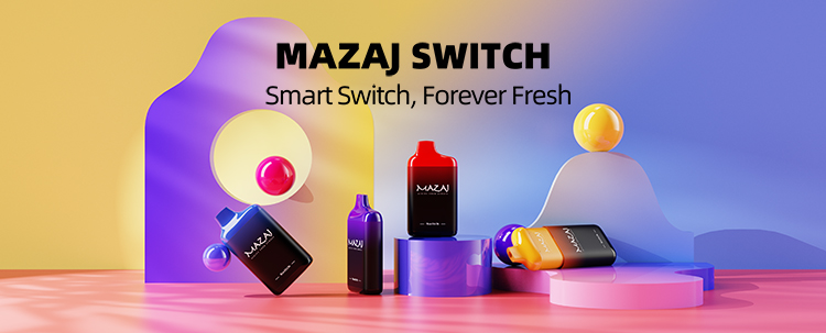 Mazaj switch pods. this product is an replacement pod for the mazaj box pod. Approximate Number of Puffs:12000 puffs. Nicotine Strength: 5%. :Flavors List.
