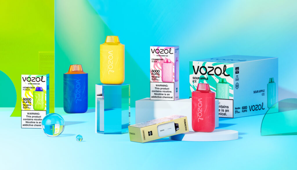 Vozol Star 6000 Puffs is an eco-friendly device since 65% of its body is made from PCR. Its Type-C charging provides longer enjoyment.