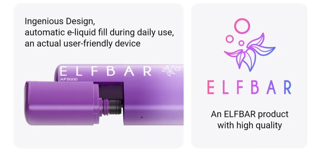 Introducing the Elf Bar AF5000 Disposable Pod Kit, the rechargeable disposable vape that's poised to become your ultimate portable vaping companion.