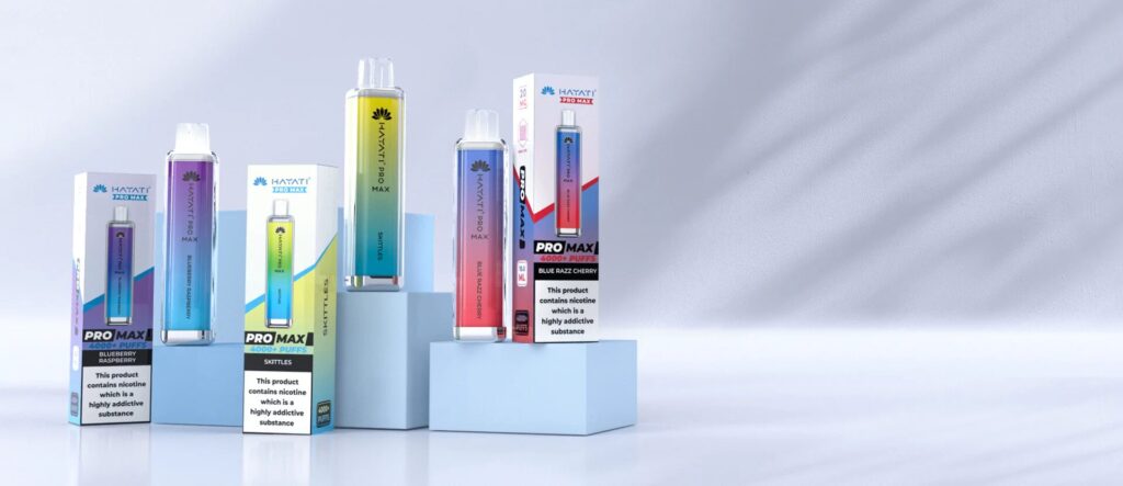 Hayati Crystal Pro Max 4000 Disposable Vape – 3 Pack Mix, Prefilled Fruit Flavours E Cigs, Draw-Activated Vape Pen, Smooth Vaping, 0mg Nicotine Free (GB, Lemon